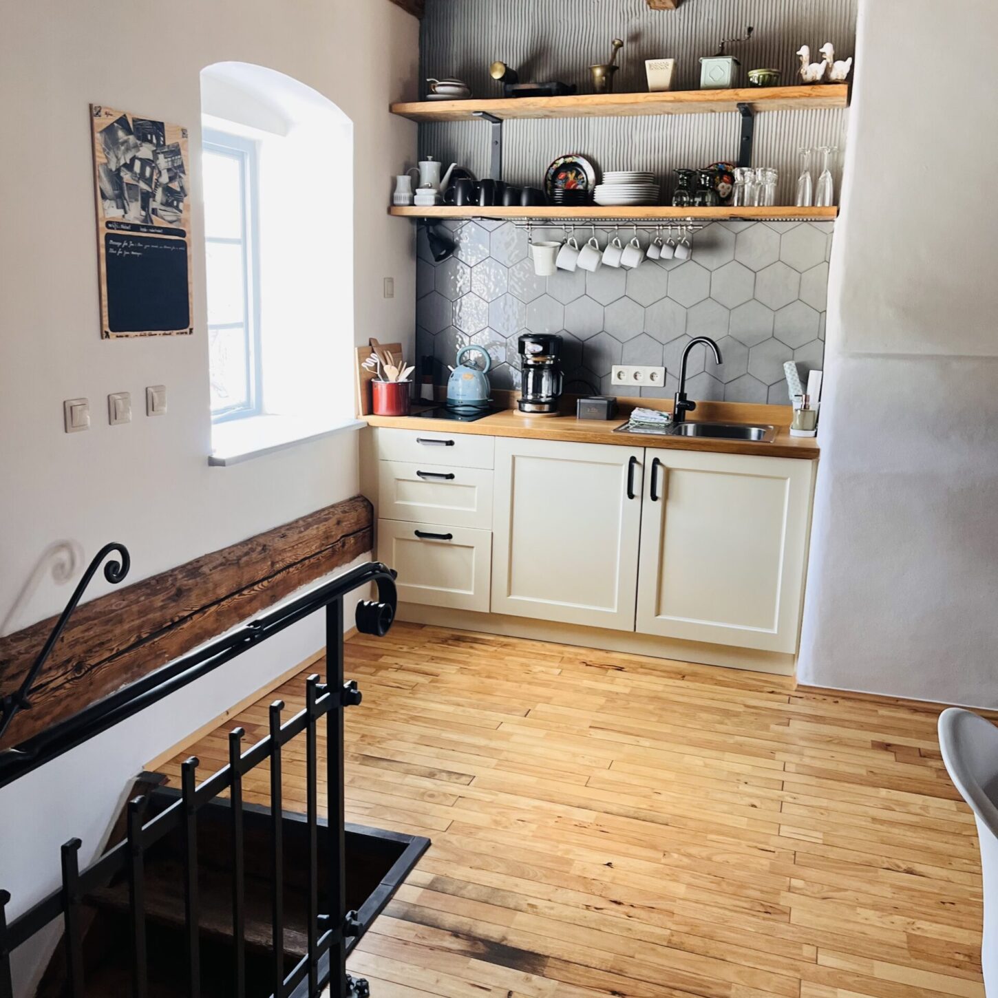 kuchyňský kout apartmán Zámek